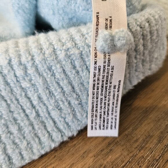 Daily Practice by Anthropologie Long Sleeve Sweater Dress Sky Blue NWT Large - Picture 9 of 10